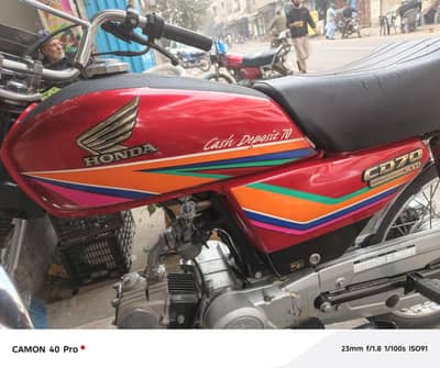 honda CD70 tanky tapy brand New
