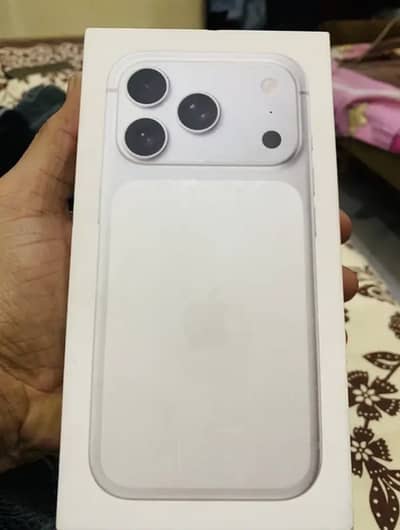 iPhone 17 pro max Jv silver 256