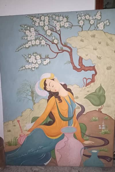 Antique Paintings by Saleem Chugtai