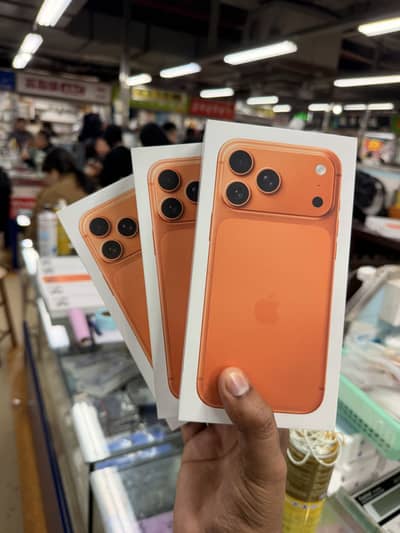 Iphone 17 pro max hk orange  256gp non active