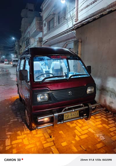 Suzuki bolan 1994 model maroon color
