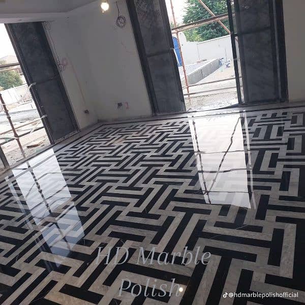 Marble polish work 2