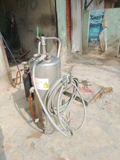 service shampoo machine pure steel