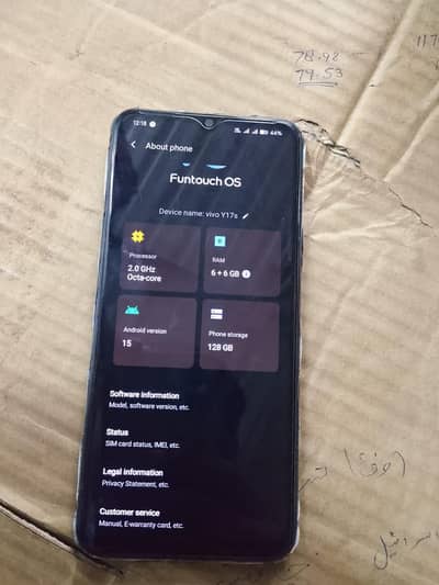 no box Lakin full wranti hy