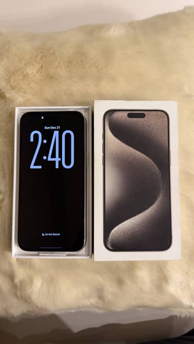 Iphone 15 pro max PTA Approved