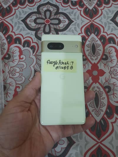 GOOGLE PIXEL 7 8/128GB DUAL SIM OFFICIAL PTA APPROVED