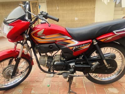 Pridor bike for sale condtion 10 by 10