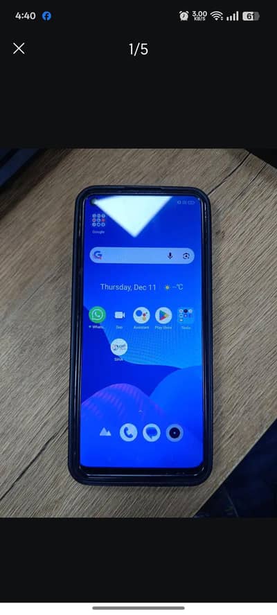 Realme 7i 8/128 with box without charger panel change