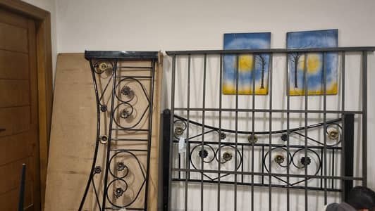 Iron Bed - Queen Size for Sale