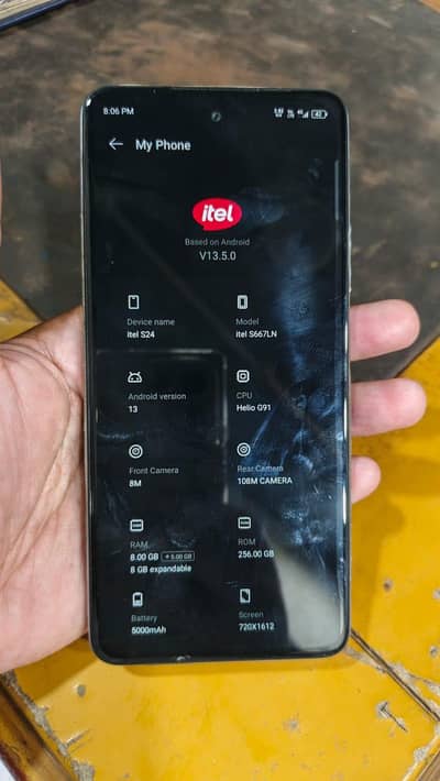 Itel phone condition 10by10