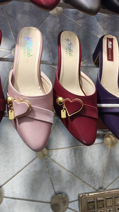 ladies heel slipper new