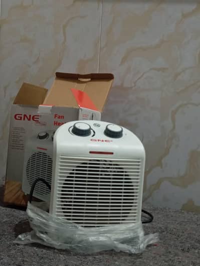 Gaba Gne Electric Fan Heater (Slightly Used) with box + all contents