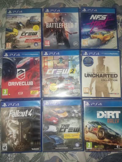 PS4 games for sale