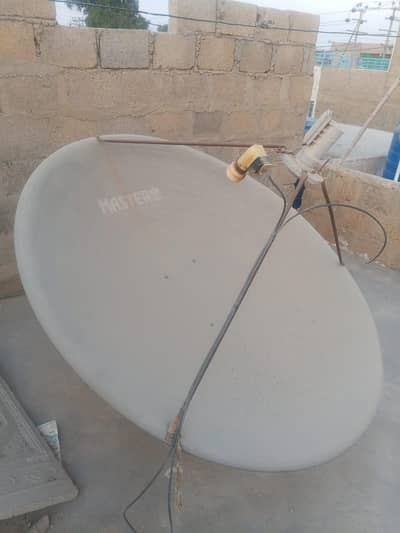 Dish with reciver