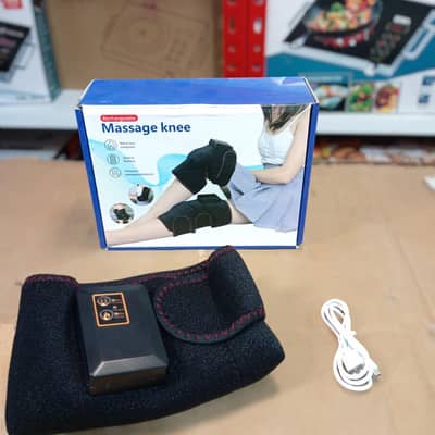 Cordless Massager Knee Vibration Heating Knee Joint Leg Pad Brace