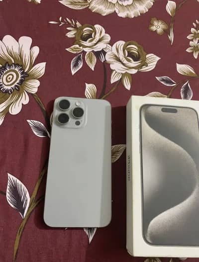 iphone 15 pro max pta approved 256gb 95bh