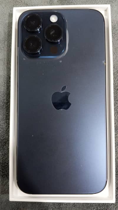 iphone 15 pro mex Blue Titanium 256GB FU