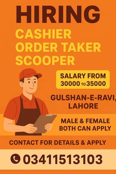 cashier souper odertaker