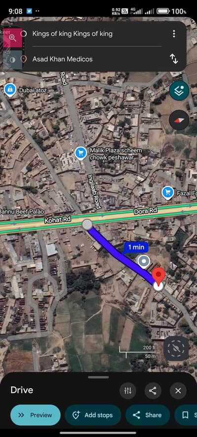 2 marla house for sale , kohat road skeem chock peshawar