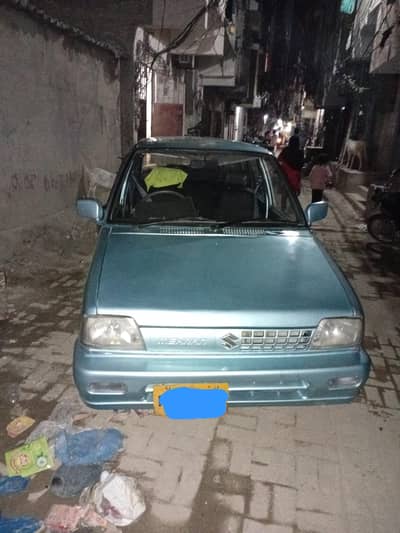 suzuki mehran 1990 model urgent sale
