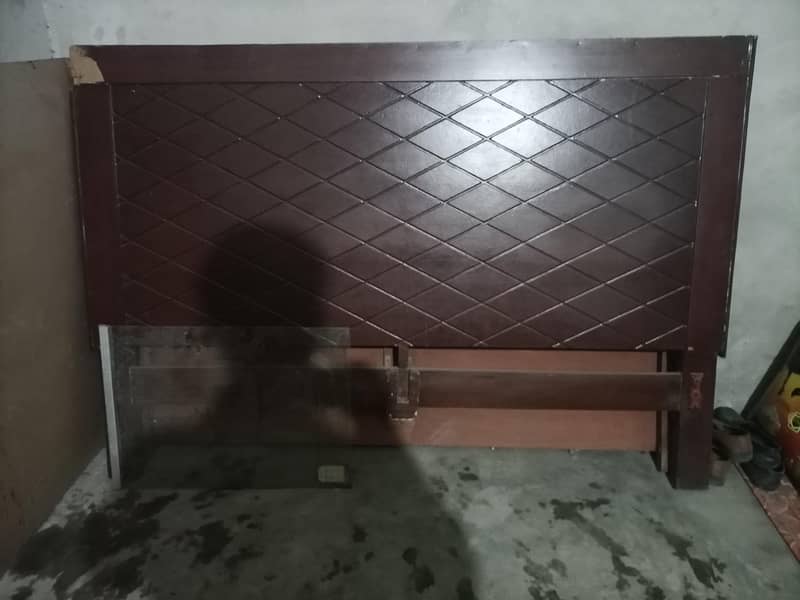 bed set with 2 side table 1