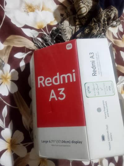 Redmi a3 for sale 4 ram 128 gb rom