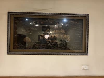 Almost new no damage 6 feet long with frams