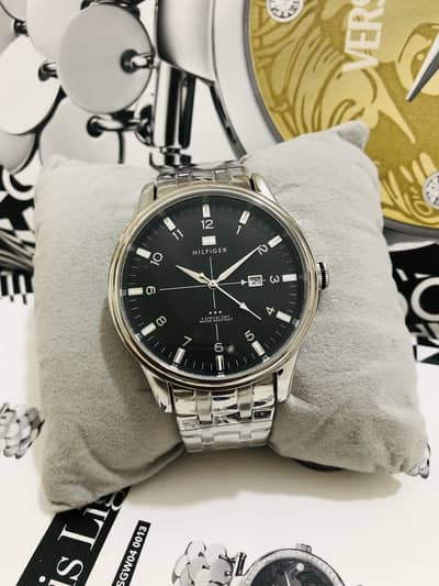HILFIGER BRAND NEW WATCH-DATE FUNCTION-SEIKO RADO TISSOT CASIO CITIZEN