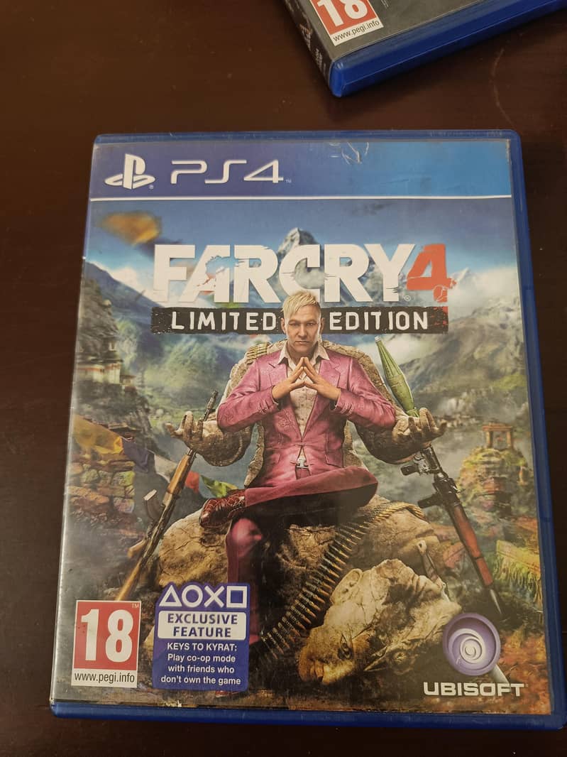 PS4 almost new games bundle 2