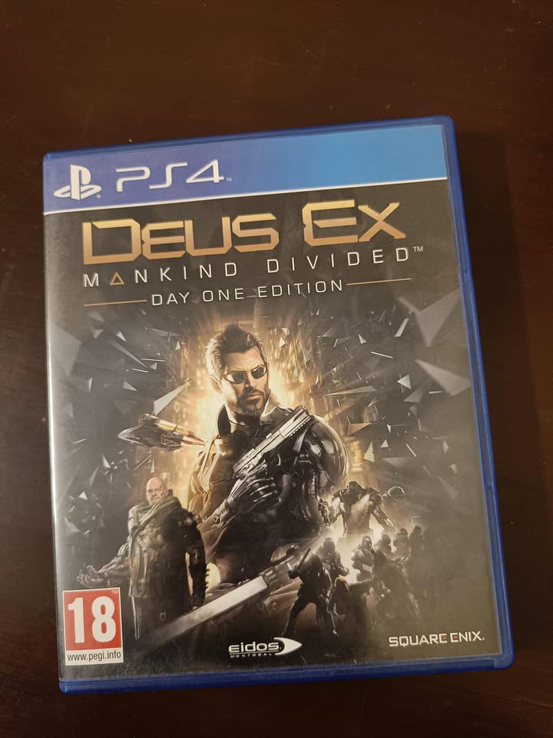 PS4 almost new games bundle 3