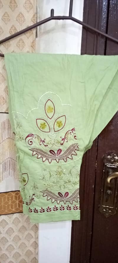 3 Piece Stitch Embroidery Suit