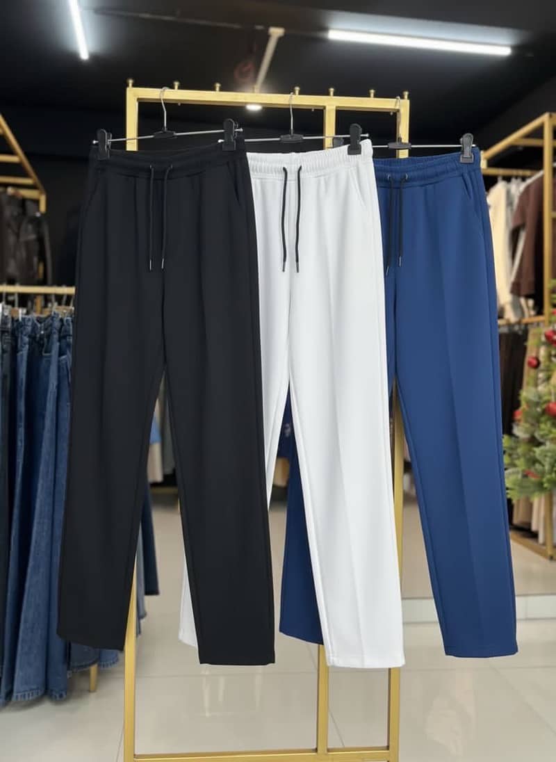 Trending Platted Trousers 0