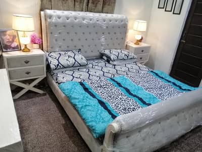 Chen One Inspired King Size Solid Wood Heavy Bed Set