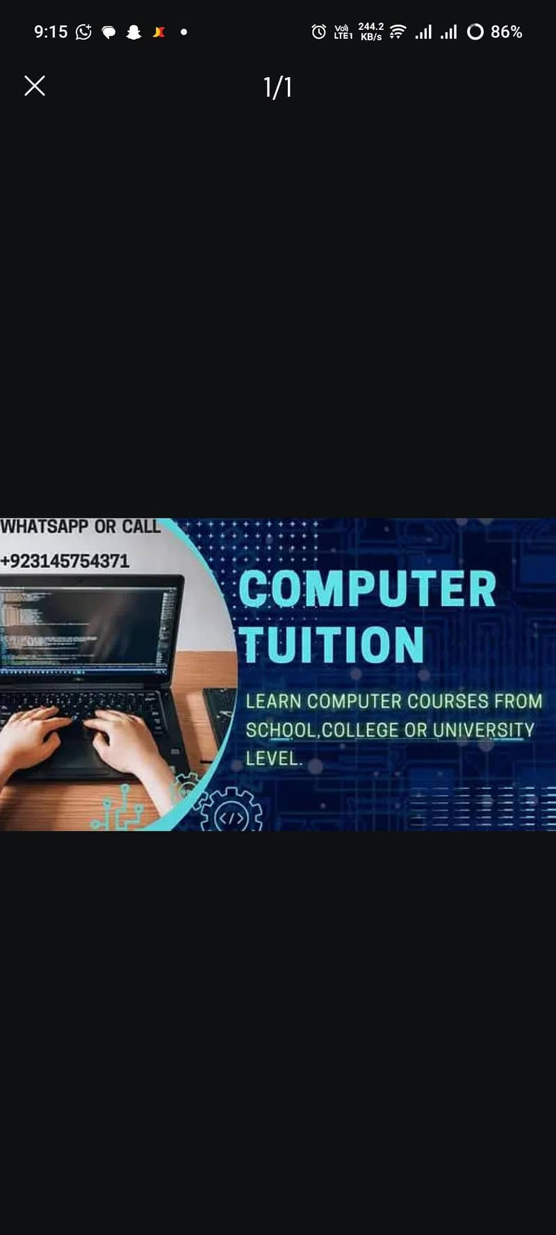 computer tuition 0