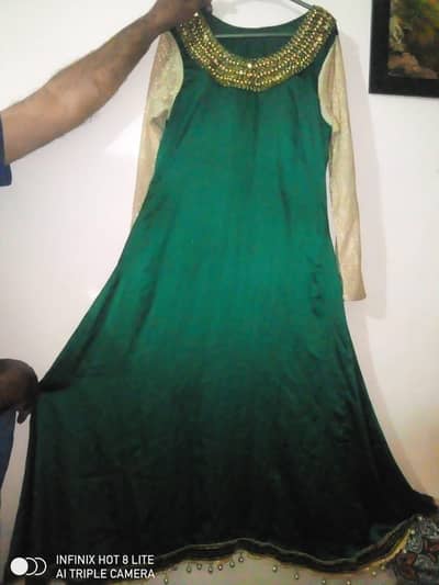 silk long Umbrella frok