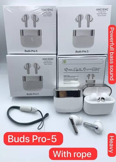 ANC Buds PRO 5 Noise Reduction Touch Control Airpods Earphones