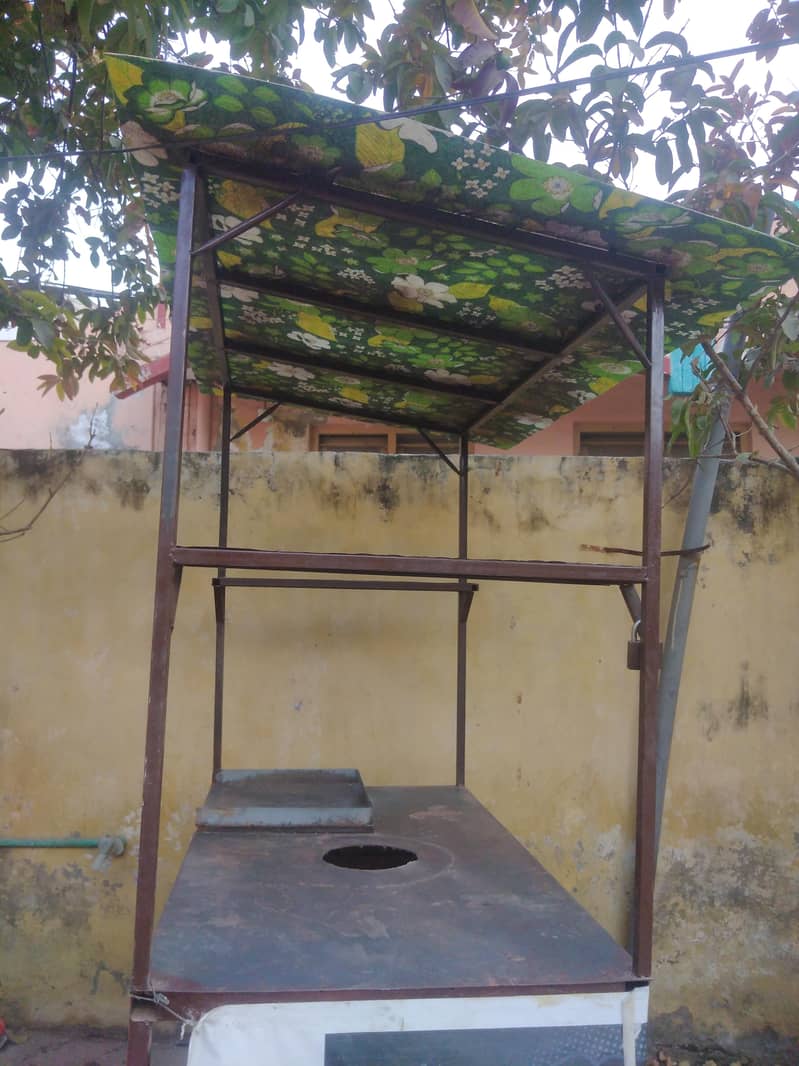 Burger shawarma counter 2