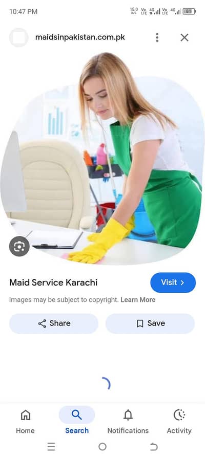 karachi se maid is number par rabta kary 03402668024
