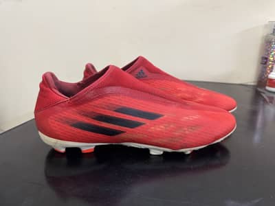 Adidas X SPEEDFLOW . 3 laceless FG, football shoes, studs