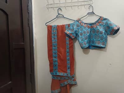 saharii ready only  one day use good condition