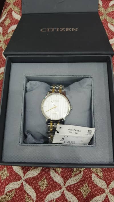 brand new watch model no BE9174-55A . . . one year warranty