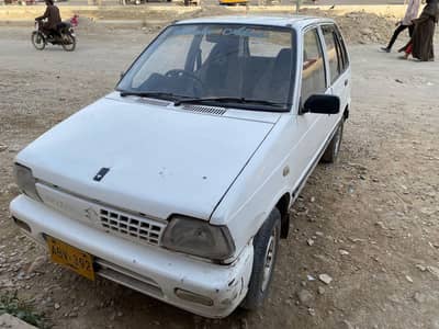 1998 Suzuki mehran white colour