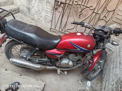 Suzuki GS 150 model 2018 Hyderabad number h