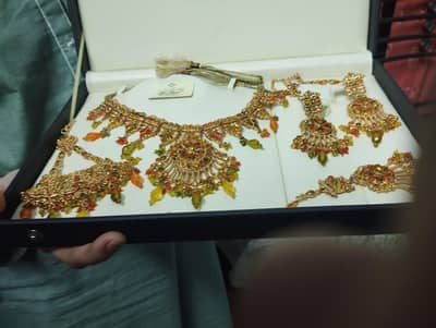 new bridal polki indian set. . . . .