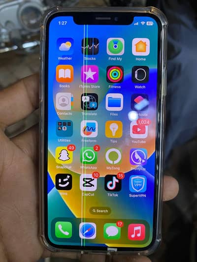 Iphone x 256 gb :  03172890069/03702795052