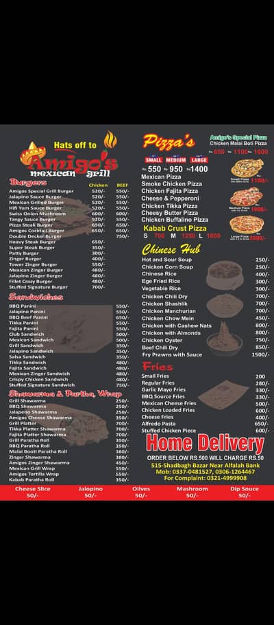 M. all rounder pizza fast food & chiness cheff i need job