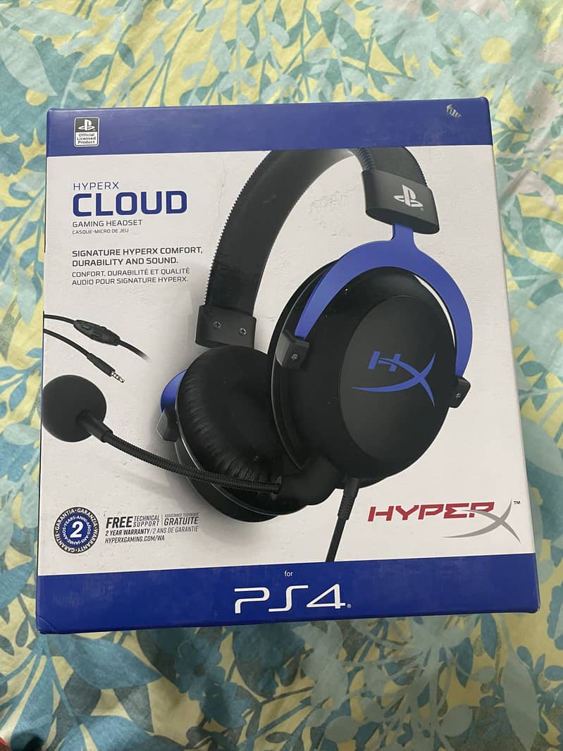 HyperX gaming cloud headset 0