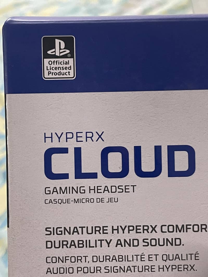 HyperX gaming cloud headset 1