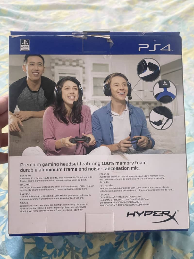 HyperX gaming cloud headset 2