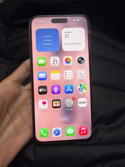 Apple iPhone 15 Pro Max JV 1 TB Like New Natural Titanium colour